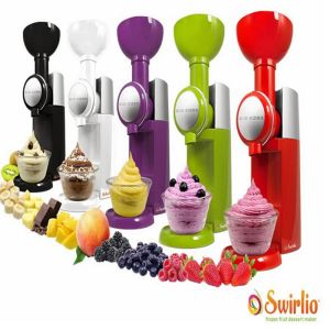 Shavers Big Boss Swirlio Frozen Fruit Machine Ice Cream Home Volledig automatische mini -crème Machine Huishoudelijke ijsmaker