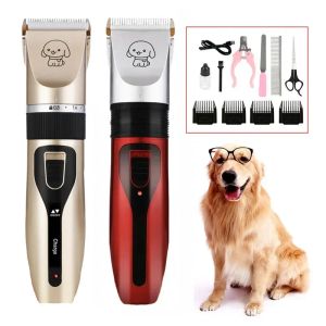 Shavers Clippers de rasage pour chiens Low bruit rechargeable rechargeable sans fil électriques de cheveux calmes de cheveux coupés pour chiens chats animaux de compagnie