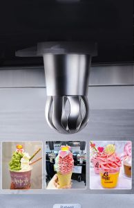 Shavers Donper Machine de crème glacée accessoires de capuchon de modélisation universelle
