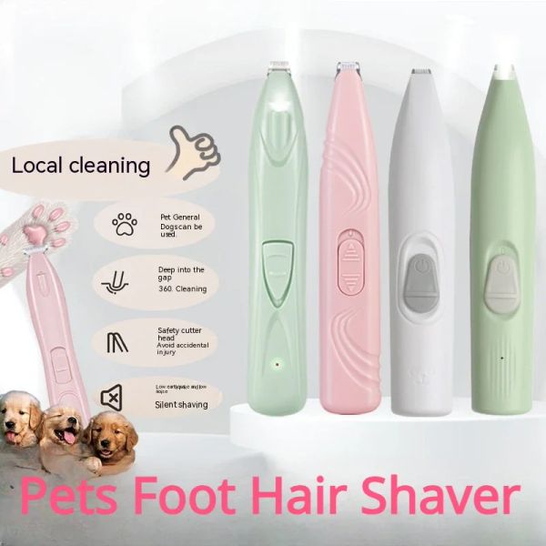 Shavers Electric Dog and Cat Pedicure Pet Pédicure Physical Plastique Puste Puste Couppers Cat Coiffage Rasoir