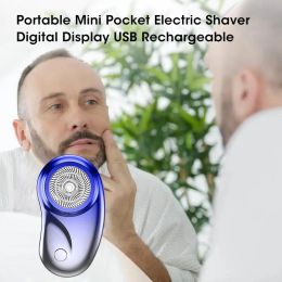 Shavers Electric mini rasoir étanche USB Razor rechargeable Minishave Portable Electric Shaver Wet and Dry Homme Razor For Home