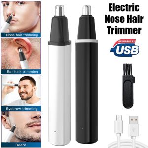 Shavers Electric Nose Hair Turping Shaver Shaving Shaving Wenkbrauw Verwijderingsscheerschending USB Oplaadbare gezichtszorg voor mannen 500 mAh 14500 Liion -batterij