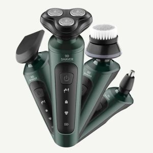 Shavers Electric Shavers for Men Imperproofing Electric Trimmer Razor Wet Dry Use Rotary Shabers Rotary Shabers Rasage Razor Rasage