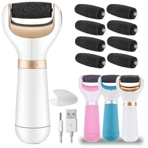 Shavers Tool de soins du pied Fichier de pied électrique Caloues de pied Disqueur de la peau morte enlevant la peau fissurée dure morte sèche en toute sécurité et indolore