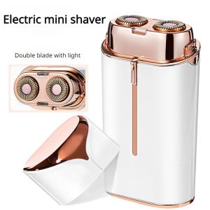 Shavers Epilator de cheveux de nouveau les femmes Épilateur à double lame Double Remover Sentitif Sentitif Electric Shaver Toumator Tool nouveau dans les soins