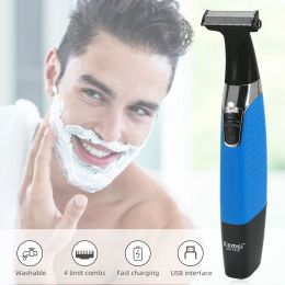 Shavers Rasoir électrique électrique portable pour hommes Mini Shaver Beard Trimmer Rechargeable Shaver Travel Transhless Trimmer Epilator