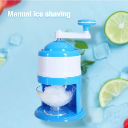 Shavers Portable Manual Ice Crusher Diy Drinker Drinker Couptop Snow Snow Cone Maker Shaver Countertop Party Rackding Rasage Crushing Machine