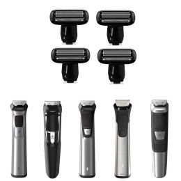 Shavers Pro Shaver Foil Remplacement Heads Blades Compatible avec Philips Norelco Multigroom Trimmer Series 3000/5000/7000/9000