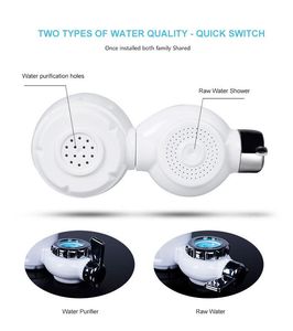 Shavers SAengq Filtre à eau Purificateur d'eau propre robinet de cuisine Percolateur de céramique lavable filtro Rust Bactéries