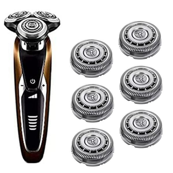 SHAVERS SH90 CABEZAS DE BAJA DE REEMPLACIÓN PARA PHILIPS NORELCO SHAVER Series 9000, SW6700/91 SW9700/83 S9311/27 S9311/84, S9311/87, S9321/88,