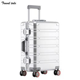 Shavers Travel Tale 20 "Inch Aluminium Suitcase Business Lage 24" Case de tramway pour voyager
