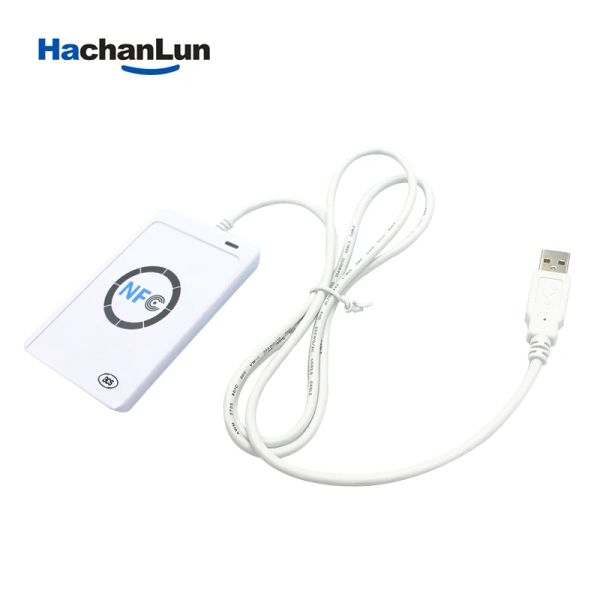 Shauvers USB NFC Reader ACR122U Carte Smart IC sans contact et écrivain RFID Copier Copier Duplicator UID TAG TAG TAG TAG CDE FOB