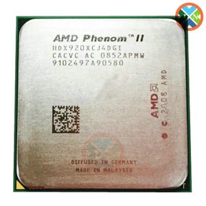 Las Shavers usaron AMD Phenom II X4 920 2.8 GHz Procesador CPU CPU HDX920XCJ4DGI Socket AM2+ Contacto para vender X4 940