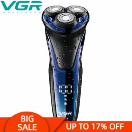 Shavers VGR 306 Electric Shaver Professional 3 in1 3head Floating Rasage 1 Clé Clé Corps USB CORPS RAZOR LAZOR LAZOR V306