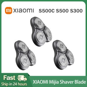 Shavers Xiaomi Electric Shaver Razor Remplacement Head For Mijia S300 S500 S500C Rasage à rasage humide Dry Machine à barbe Blame remplacé