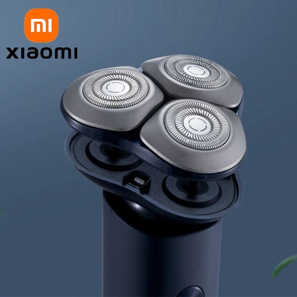 Shavers Xiaomi Mijia Original S101 Rasoir à rasage électrique Tête de rasoir pour rasage humide Machine à barbe Remplacement de la coupe-lame