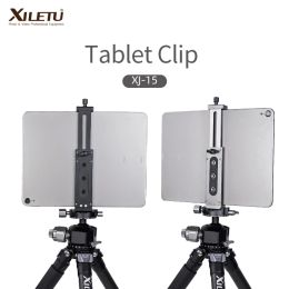 Shavers XJ15 Universele aluminium legering tablet Telefoon Standhouder Clip Statief verstelbare beugel voor mobiele telefoons IPro Tablets 12.9in