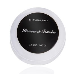 Mousse à raser 100G Parfum Savon pour hommes en boîte Rich Doux Non stimulant Savons faits à la main Rasage Barbe Crème 276 Drop Delivery Santé Beauté H Dhhfw