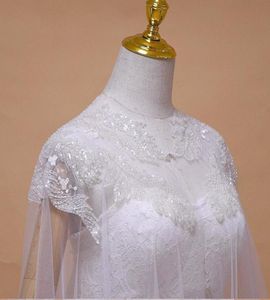 Châle Luxury Bridal Wedding Cape Party Night Robe Bijoux Bijoux Femmes 3M Long Chapelle Veil Brides Accessoires TS7R7804857