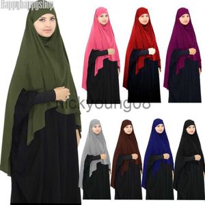 Châles couverture complète femmes musulmanes prière châles Niquab longue écharpe Khimar Hijab islamique arabe aérien Ramadan hauts vêtements x0711