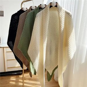 Châles Style national coton châle climatisation chemise veste creux Crochet court Protection solaire vêtements tricoté Cardigan Q357 231012
