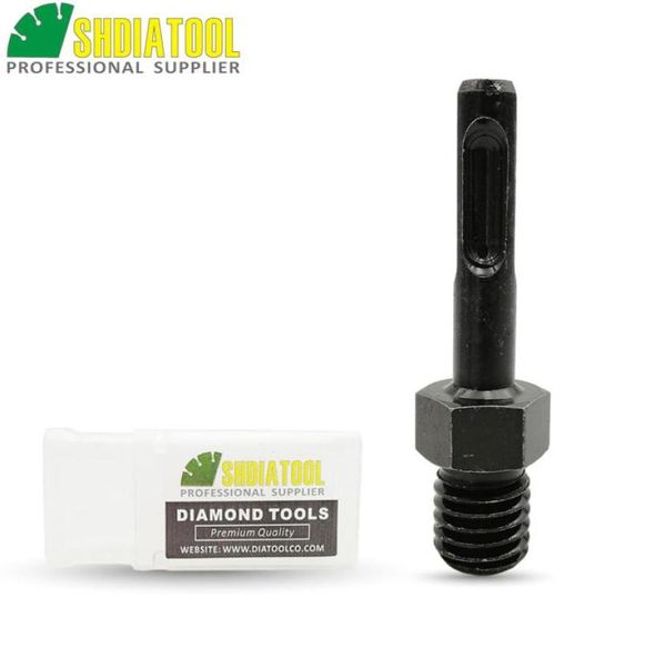 SHDIATOOL Convertidor de rosca de cambio para adaptador de brocas de diamante M14 a SDS o 58 a SDS instalado en taladro percutor o taladro eléctrico 9659605