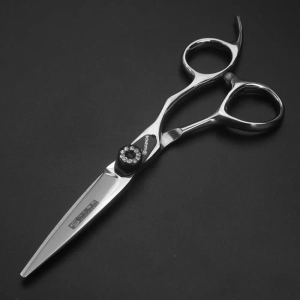 Cisaillement Ciseaux de coiffure de 5,5 pouces Ciseaux de coupe Cipeaux Sharp en acier inoxydable Barber Barber Barbier Ciseaux Sharp