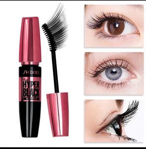 SHEDOES 3D Black Waterproof Mascara - Sweatproof, Long-Lasting Volume, 9ml