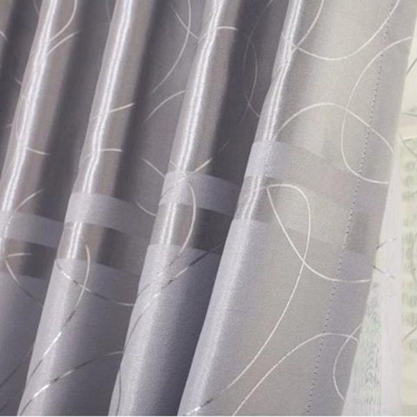Cortinas transparentes Dreamwood lujo plateado engrosamiento personalizado acabado opaco aislamiento térmico ventana de la sala y tul 230701