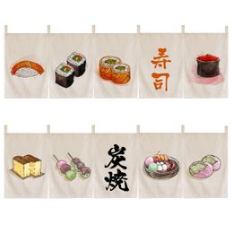 Voilages Japonais Cuisine Horizontale Sushi Izakaya Ramen Boutique Décoration Restaurant Cuisine Porte Courte 230320