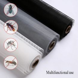 Transparante gordijnen Groot formaat insectengaas Raamgaas Anti-klamboe Aanpasbaar polyester scherm DIY Op maat gemaakt gaas Muggenmateriaal 231019