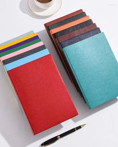 Sheets A5 PU Leer Cover Business Spiral Notebook Journals Meeting Masker Notebooks Office Stationery