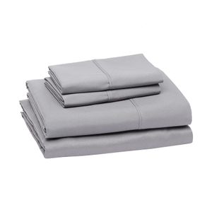 Bladen Sets Battilo Led Set 4-delige beddengoedset met kussens Kussen Luxe Super Soft Bed Flat gemonteerd voor Twin/Full/Queen/King 231114