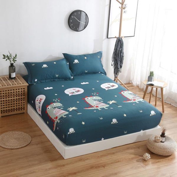 Ensembles de draps une pièce 13070 drap de lit en pur coton literie de maison ajustée 1 m 1.2 m 1.5 m 1.8 m 2 m peut personnaliser (étui non inclus)