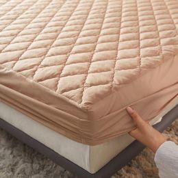 Juegos de sábanas Sábana de cama impermeable Espesar Acolchado Urinario Transpirable Funda de colchón Protector todo incluido Personalizar ajustado