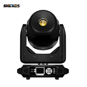 Shehds 160W Spot Light 8 Face Prisms leidt bewegende kop helder patroon 4800Lux voor DJ Disco Party Stage Licht Effect Professional