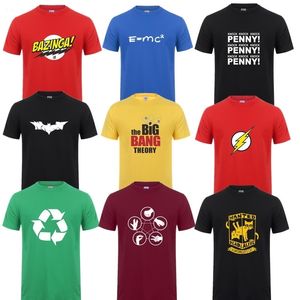 Sheldon Penny Camisas Camiseta de manga corta estampada para Cooper Logo Camiseta Hombres Tops Q190518