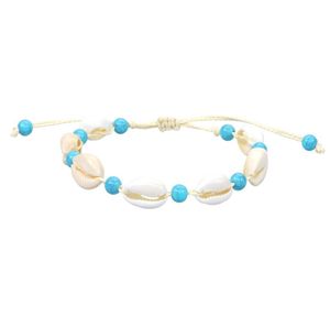 Shell kralen armbanden charme kralen zee handgemaakte Boho enkelbanden ketting verstelbare voet sieraden voor vrouwen meisje