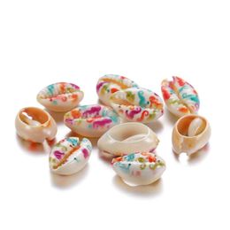Shell Bone Coral Fashion Peint Coquillages Naturels Perles De Conque Pour La Plage De Sable Fabrication De Bijoux Bricolage Collier Bracelet Accessoires 1 Dhjze