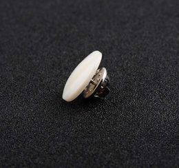 Shell broche mannen vrouwen broche kristallen pincode sieraden broche voor mannelijke topkwaliteit groothandel