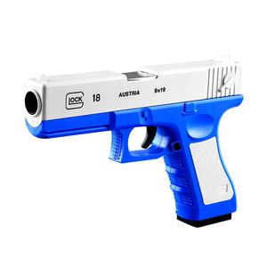 Pistola expulsora de concha EVA, pistola de juguete Manual de bala suave, tiro para niños, juegos al aire libre, pistolas para niños, modelo 1096