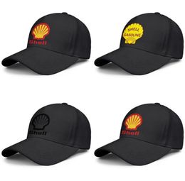 Shell benzine tankstation logo heren en vrouwen verstelbare vrachtwagenchauffeurs gemonteerd vintage schattige honkbalhats locator benzine Symbo1556063