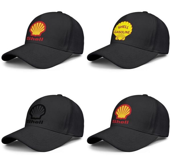 Shell Gasoline Gas Gas Logotipo de logotipo y mujer Capacitación de camionero ajustable ajustado Vintage lindo localizador de béisbol Gasoline Symbo3915664