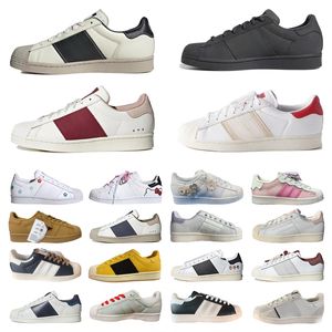 Shell Head Men Women Casual Sports Shoes Fashion Shatles Turtles Black Wit Xlg Pink Sylla Gray Dark Bruine Taupe Blue Lightweight PU Leer Breathable sneakers