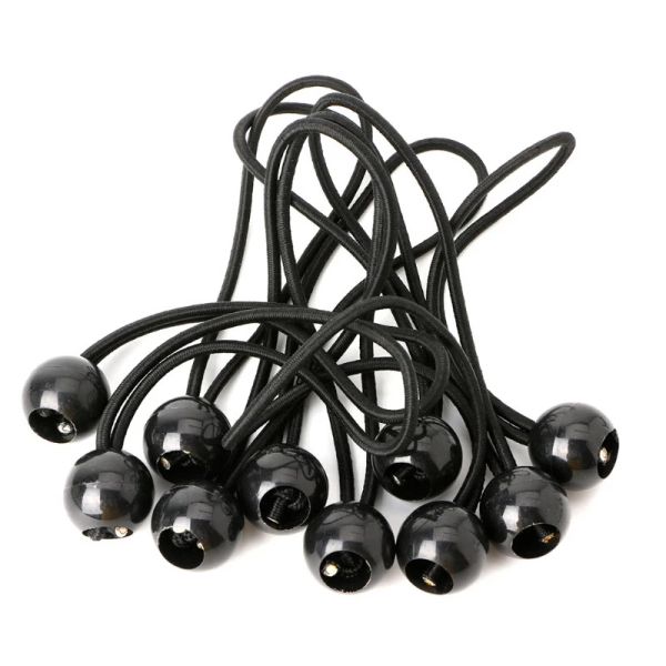 Abris 20 / 50pcs Définir les fournitures extérieures de corde élastique Boule de randonnée Accessoires de tente de tente