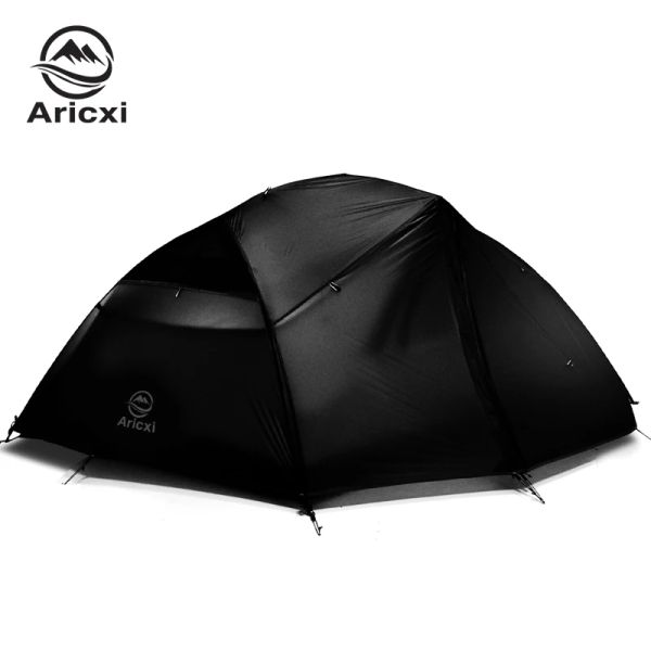 Abris Aricxi 15D tente de Camping ultralégère Portable 3 personnes tente Double couche 4 saisons tente étanche d'escalade en plein air