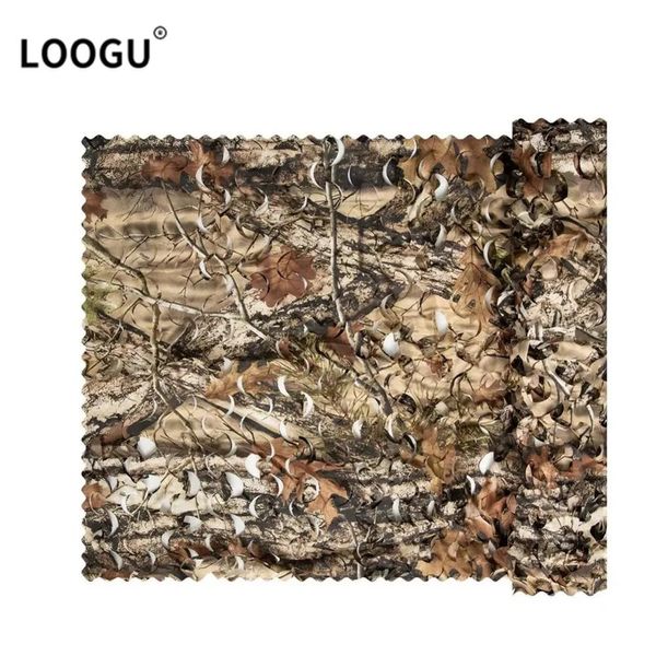 Abrits loogu arbre feuille roul roule camo filet neting militaire jardin jardin extérieur décoration camouflage accessoires de maille