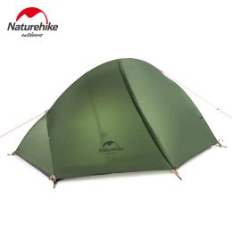 SHÉTRES NatureHike Ultralight 1-Person Camping Tent Outdoor 2 personnes Salle de randonnée Randonnée Randonnée Tentes simples PU4000 PU4000