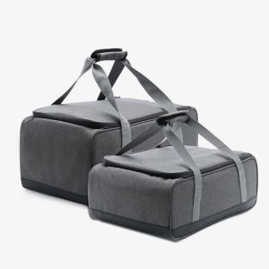 Schuilplaatsen Picknick Basket Outdoor Camping gasfornuis Gasbus Pot draagtas opslagzak (alleen een tas)