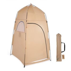 Schuilplaatsen draagbare vouwprivacy douche toilettent ultralight outdoor vissen wandelen reiscamping pop -up camouflage veranderende tent